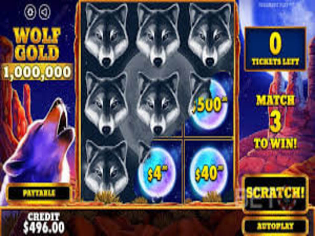Wolf Gold game Screenshot