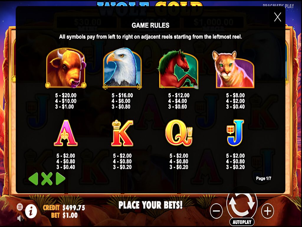 Wolf Gold slot