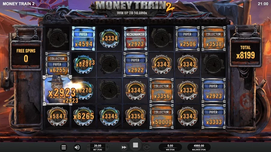 Money Train 2 slot screenshot