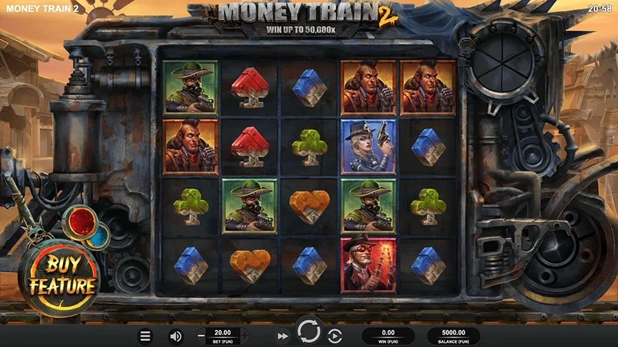 Money Train 2 slot screenshot 5