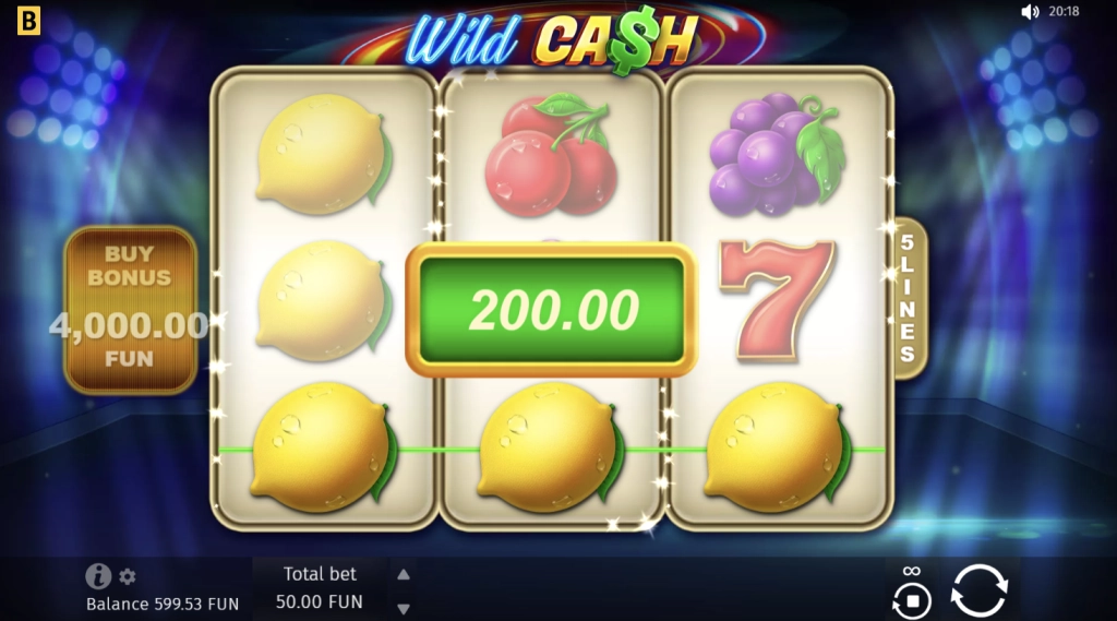 Wild Cash Screenshot 3