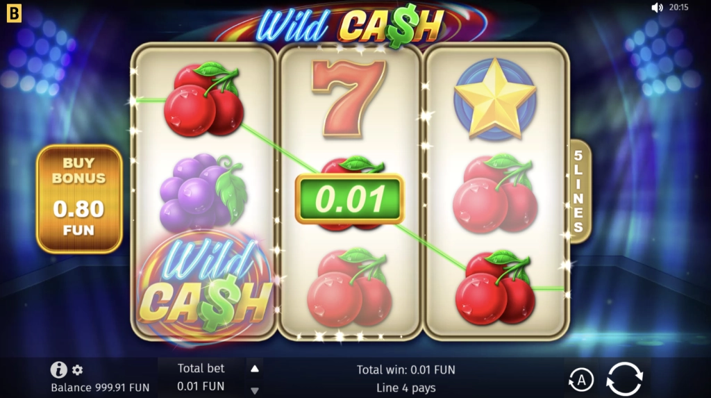 Wild Cash Screenshot 2