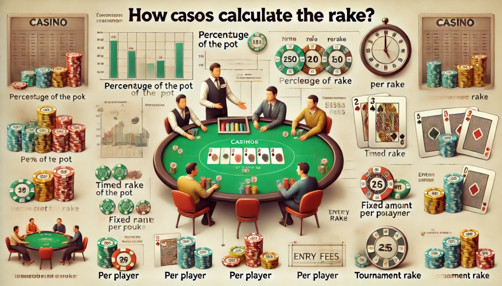 How Casinos Calculate the Rake