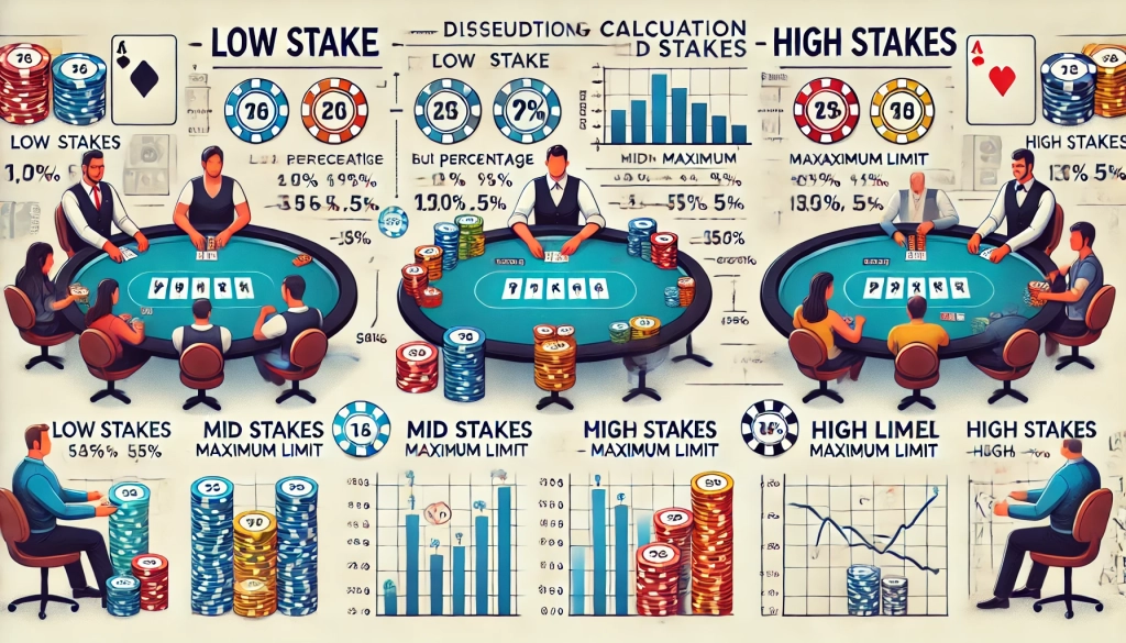 Differences depending on the stakes