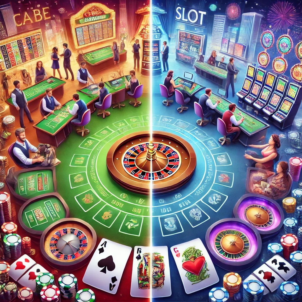 Table Games and Slots