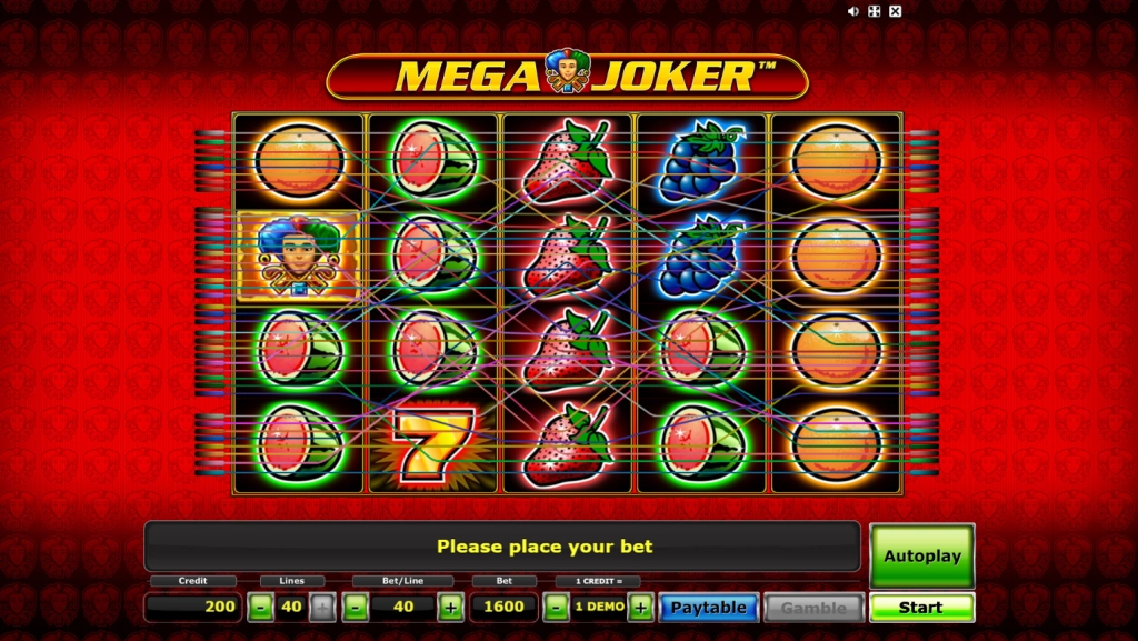 Mega Joker game Screenshot