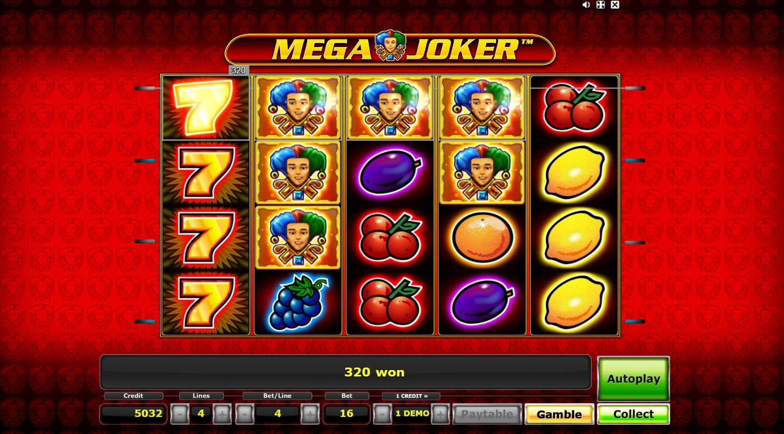 Mega Joker game Screenshot 6