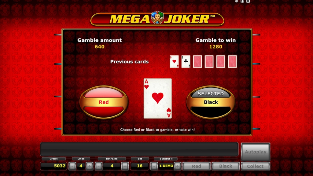 Mega Joker online game review