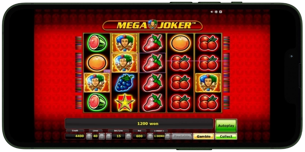 Mega Joker mobile slot