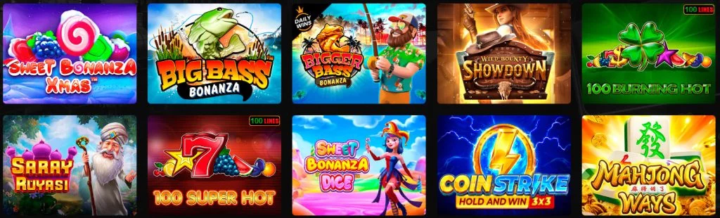 Casino slots on Tether