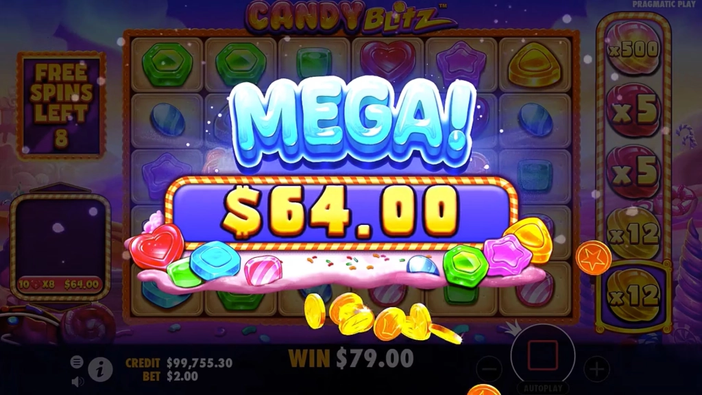 Candy blitz Slot Screenshots 3