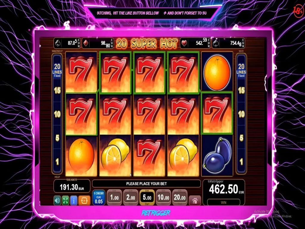 20 Super Hot Slot