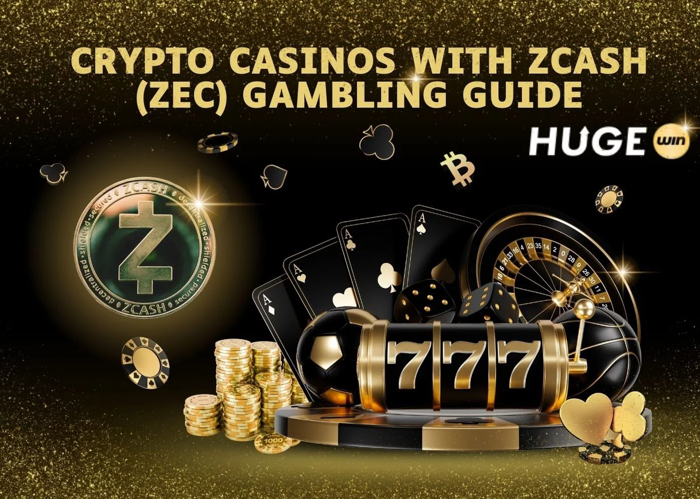 Crypto Casinos with Zcash. Cover