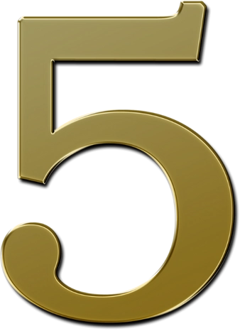 Number -5 icon