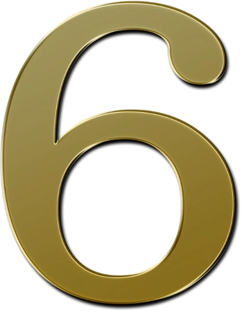 Number -6 icon