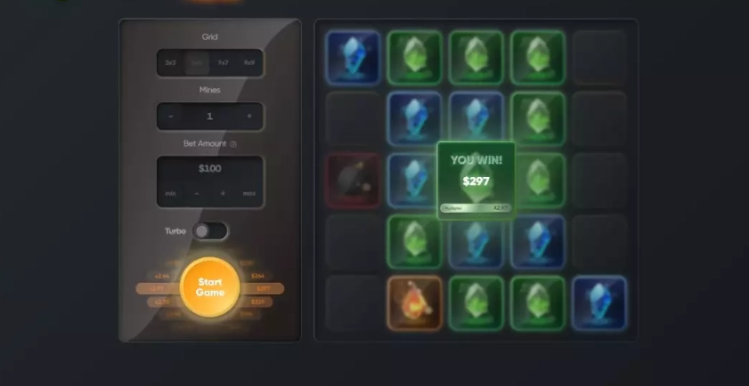 How to Play the Turbo Mines?