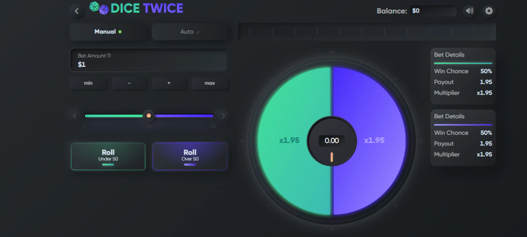 Dice Twice Slot Machine