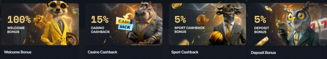 Hugewin Casino Bonuses