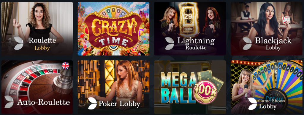 Live casino Hugewin